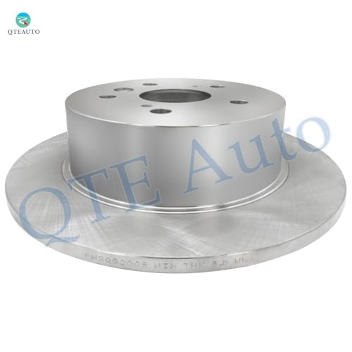 Image of PM Auto Set of 6 Rear 281mm Disc Brake Rotors-Ceramic Brake Pad Kit Replacement For 2008-2012 Toyota Avalon