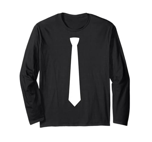 Cravate Chemise Cravates T-Shirt Business Dresscode élégant Manche Longue