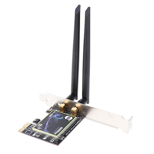 PCI Wireless WiFi Card USB, Bluetooth PCI-Express Network Adapter Kit, 2.4G/5G Dual Band, para Compu