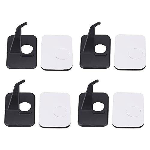 4 Piezas Autoadhesivo Arco Recurvo Descanso de Flecha, Autoadhesivo Descanso de Flecha, ReposaFlechas de Tiro Autoadhesivo, Arco Recurvo Resto Plástico, para Diana de Tiro Accesorios Diana Caza Cover