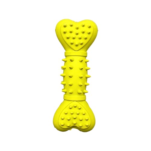 Juguete Mordedor de Hueso para Cachorros de Caucho Durable
