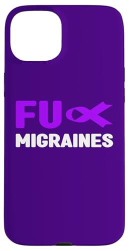 Fu Migraines Awareness Shirt - �Г��Ɍ[�� �X�}�z�P�[�X iPhone 15 Plus �p