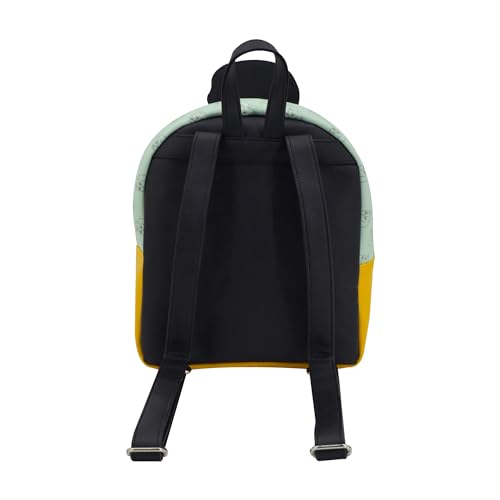 Image of Concept One SpongeBob SquarePants Mini Backpack, Multi, 11 Inch | Handsome Squidward Small Travel Bag Purse for Men and Women, Adjustable Shoulder Straps