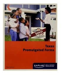 Paperback Texas Promulgated Forms Book
