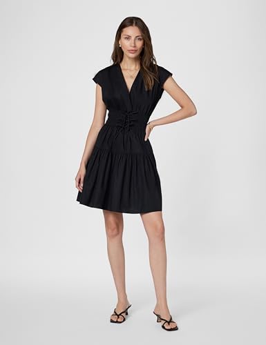 Image of Derek Lam 10 Crosby Women's Tora V-Neck Dress