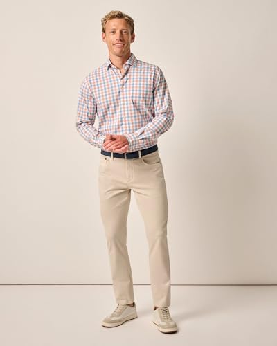 johnnie-O Carmel Sateen 5-Pocket Pants2