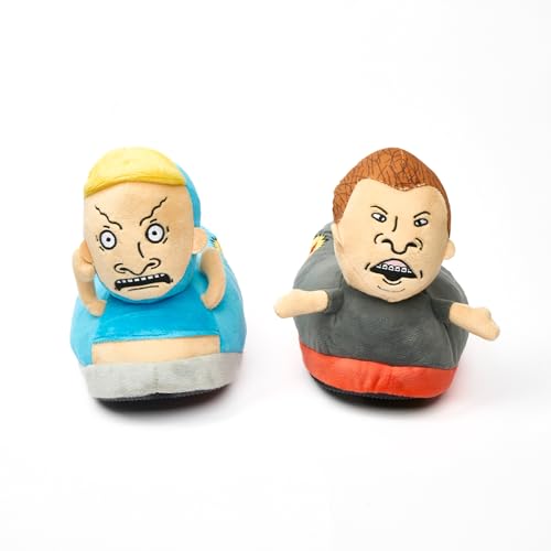 Image of Odd Sox - 3D Cartoon Slippers for Men & Women - Soft Plush Slip-On House Shoes, Cozy Gift Idea for Animation Fans