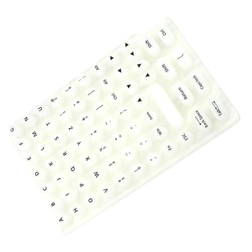 Adesivi per digitazione per unghie lunghe copertura per tastiera silicone protezione riutilizzabile per cuscinetti adesivi design adatto alle perfetto per computer portatile desktop