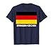 EFRINGEN-KIRCHEN Deutschland Deutsche Flagge Männer T-Shirt
