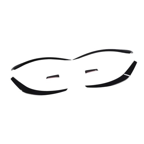 Yctze Set di 6 Spoiler Fendinebbia per Paraurti Anteriore Lucido per CLA-C117 X117 Pre-lifting 2013-2015 - Migliora l'aerodinamica e