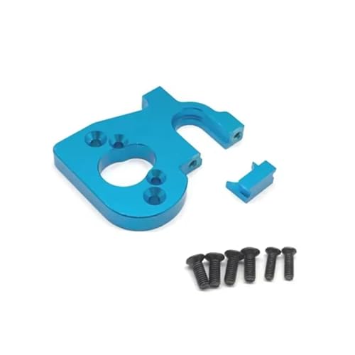 RC�J�[�p�[�c�A�N�Z�T���[ For WLtoys 144001 1/14 4WD RC�J�[�A�b�v�O���[�h�������i�A�N�Z�T���[���[�^�[�z���_�[�ƃl�W�Z�b�g(Blue)