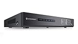 Amcrest NV1104 1080p NVR Network Video Recorder - Supports up to 2 x 1080p (2.1MP), & 4 x 720p WiFi IP Cameras @ 30fps Realtime, Supports up to 4TB HDD (Not Included) and More (No Built-In WiFi)