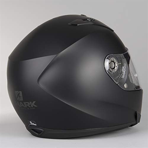 Casco moto Shark RIDILL BLANK Mat KMA, Nero, XL