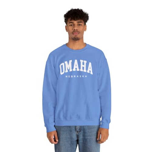 Omaha Nebraska Adult Unisex Crewneck Sweatshirt3