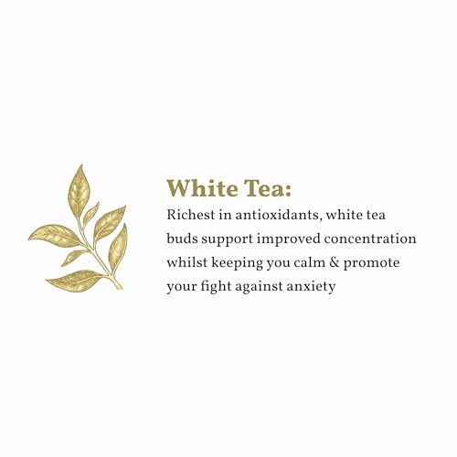 Sancha Tea Boutique, Super White Tea, 25g Silver Needle White Tea Buds, Rare Loose Leaf White Tea from Darjeeling, Himalayan Harvest