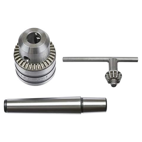 MINI METAL LATHE TAIL STOCK DRILL CHUCK TOOL WITH MT2 MORSE TAPER ARBOR MT 2 Cover