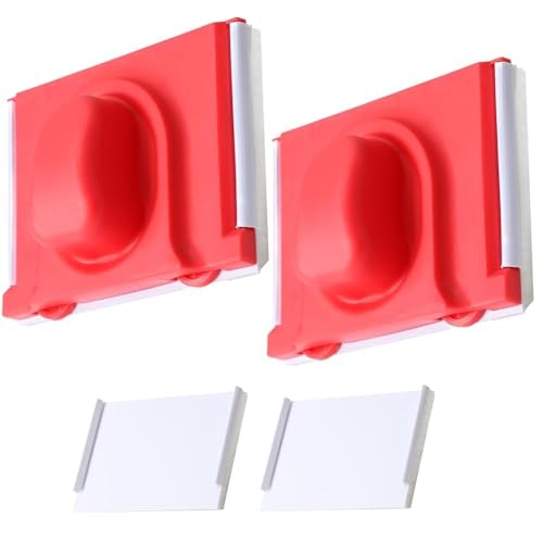 2 Pack Paint Edger Tool for Cutting in Tools for Painting, Professional Paint Edge Trimmer with Replacement Paint Edger Pads, Multifunctional Latex Painting Flat Edger Paints Pads for Ceilings Walls
