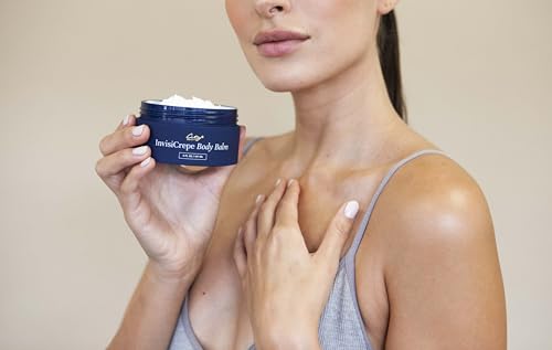 City Beauty InvisiCrepe Body Balm - Skin Firming & Tightening Lotion for a Smoother, Firmer Look | Anti-Aging Firming Body Cream