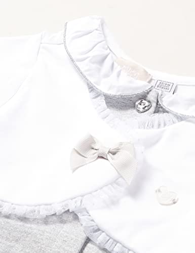 Combinaison Chicco bébé fille grise : un cocon de douceur pour ses 6 mois - 2