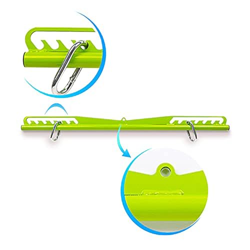 Home Gym Fitness Spreader Bar, Multi-Grip Wide Lat Pull Down Bar, Neutral Grip Handle, Lat Pulldown Attachments Long Bar for Cable Pulley System Mahine, T-bar Row Landmine Attachment (SP-LONG BAR)