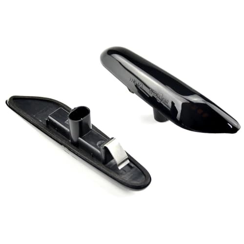 Intermitentes LED dinámicos para BMW E90 E46 E60 luces de señal de giro lateral secuencial blanco