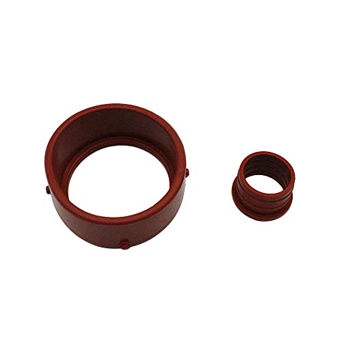 Honeytecs Kit de Vedação Turbo e Respiro Vermelho para Mercedes-Benz OM642