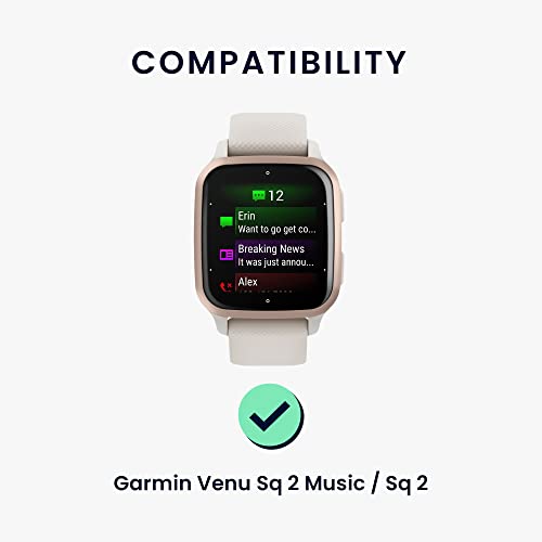 Correas de silicona para Garmin Venu Sq 2 - 2 unidades miniatura 6