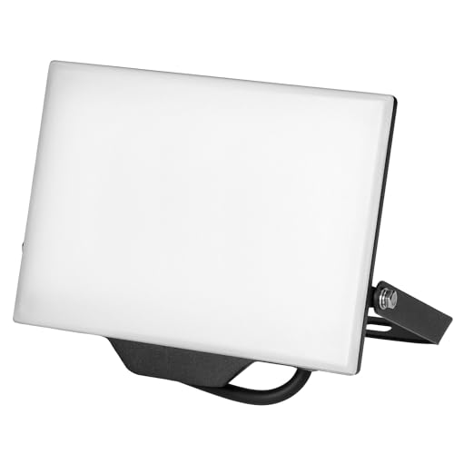 Miratic Focos LED Exterior de Aluminio con Policarbonato Luz Exterior de Color Neutral, IP65 Resistente al Agua Foco trabajo LED para Iluminación de Jardín Patio y Terraza