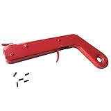 KCC Industries Pistol Style Flint Striker Set + 5 Replacement Long Lasting Flints