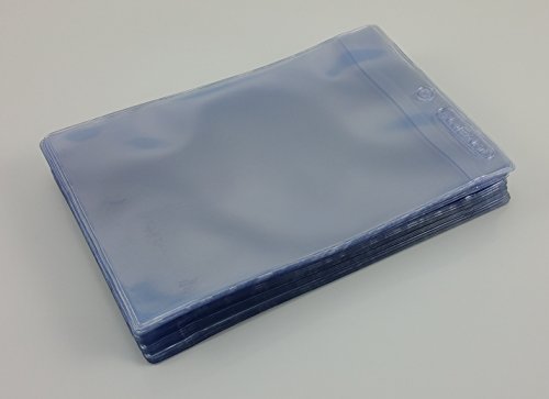 Amram Vinyl Tag Holders and Envelopes 5 Inch x 7 Inch 50 Pieces Includes 100 Pieces of Cable Ties - Thumbnail 4