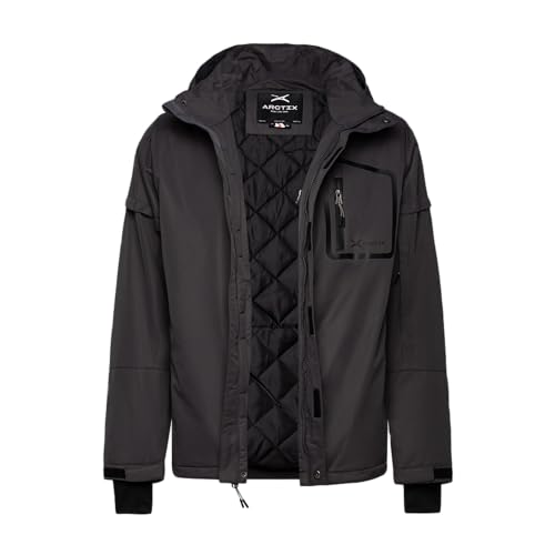 Men's Insulated Quilted Lining Waterproof Taped Peak Performance Ski Snowboard Jacket