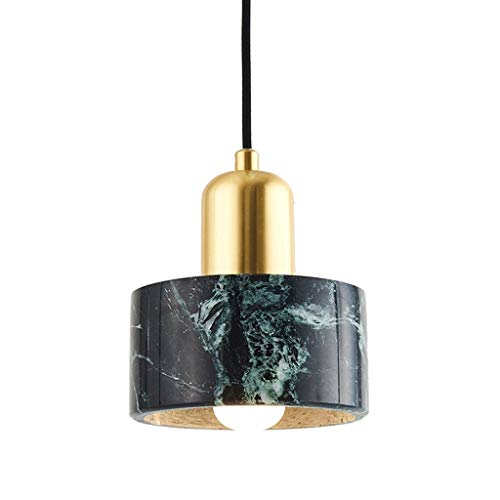 Preisvergleich Produktbild Kronleuchter Möbel Wohnaccessoires Decke Nordischen Stil Einfache Moderne Restaurant Bar Dekoration Marmor Licht Schlafzimmer Nachttischlampen (Color : Green)