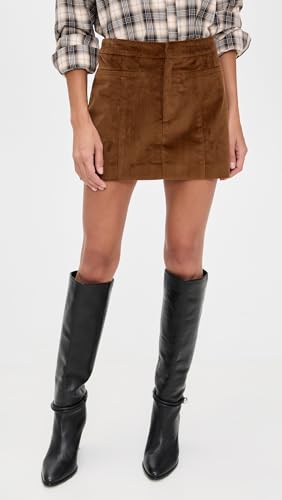 ASTR the label Women's Doria Corduroy Skirt2