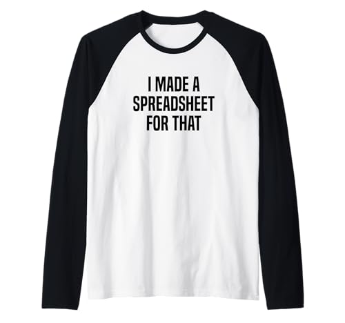 I Made A Spreadsheet For That Actuarial Baseball Tee