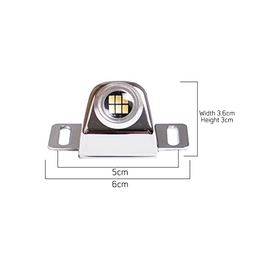 2 Pçs Luz Reversa Do Carro Luz Traseira De Backup Lâmpada Led Automática Lâmpada De Reversão De Esta