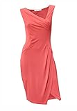 Trageangenehmes Material Ashley Brooke Jersey Kleid koralel Größe 42