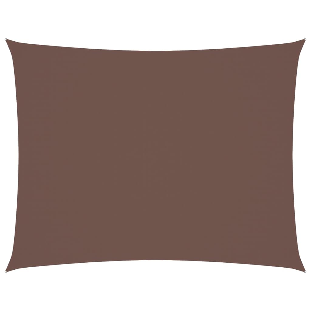Voile d'ombrage rectangulaire 6x7 m pour transformer votre terrasse en salon de jardin ombragé