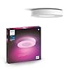 Philips Hue White and Color Ambiance Plafonnier Infuse Large, Blanc, compatible Bluetooth, fonctionne avec Alexa, Google Assistant et Apple Homekit