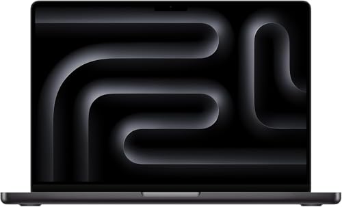 Apple MacBook Pro, 2025 with Apple M5 Chip 10-core CPU / 10-core GPU (14-inch, 24GB RAM, 512GB SSD Storage) Space Black (Renewed)