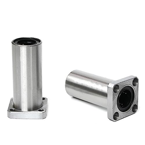 1 pièces méthode d'allongement des roulements linéaires LMK6LUU LMK8LUU LMK10LUU LMK12LUU LMK13LUU LMK16LUU LMK20LUU LMK25LUU LMK30LUU LMK35/40LUU (Color : 1, Size : LMK10LUU 10X19X55)