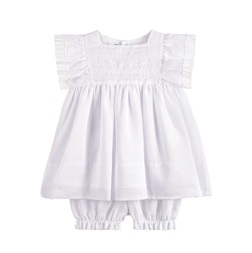 Feltman Brothers Girls White Voile & Lace Princess Wedding Dress