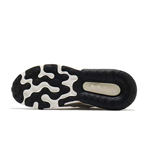 Nike Damen W Air Max 270 React Laufschuh, Summit White Ghost Fossil Sail Black Barely Rose, 38.5 EU