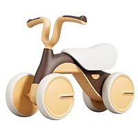 【新品未使用同様】子供用三輪車 ベージュ✕ブラウン Amazon.co.jp: BTM 三輪車 ワンタッチ折りたたみ 高級 子供用