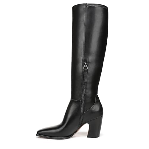 Franco Sarto Women's Jonie Mid Calf Boot Black Leather 9 M by Franco Sarto - Used condition - Image 9