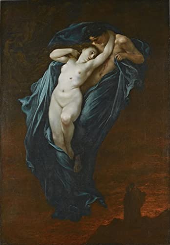 Pintura mural en lienzo de Gustave Doré 60x90cm para decoración de dormitorio y hogar