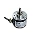 38mm Outer Diameter Solid Shaft 6mm Optical Rotary Encoder 2000 PPR 5V Line driver