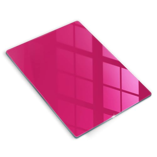 Planche à Découper Induction Wallfluent Protection Plaque Cuisson Rose 40x52 cm