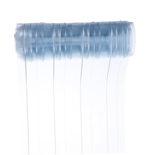 MAGICLULU Transparent PVC Dog Door Curtain Thick Soft Flap for Outdoor Kennels Airflow Control and Easy to Clean Pet Doorway Barrier for Dogs and Cats