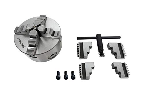 PAULIMOT Vierbackenfutter, 160 mm, zentral verstellbare Backen