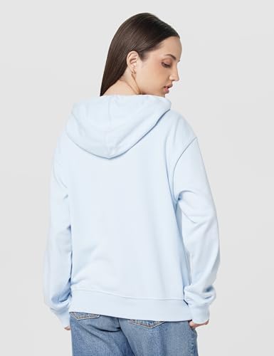 Image of Gap Women Graphic Printed Relaxed Fit Full Sleeve Hoodie